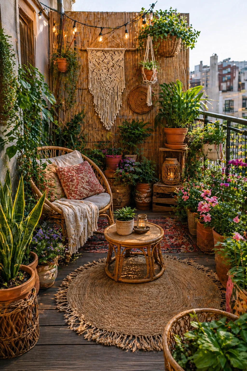Boho Garden Oasis