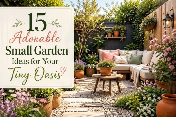 small garden decor