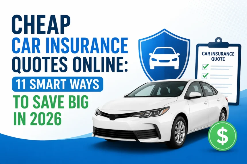 Cheap Car Insurance Quotes Online