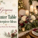 18 Gorgeous Winter Table Centerpiece Ideas That Are Perfect For The Holidays