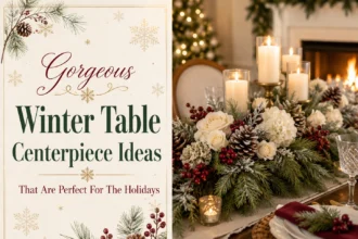 18 Gorgeous Winter Table Centerpiece Ideas That Are Perfect For The Holidays