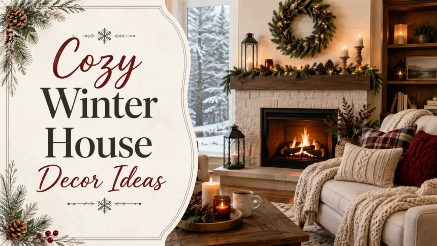 21 Cozy Winter House Decor Ideas