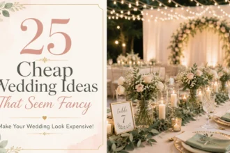 25 Cheap Wedding Ideas That Seem Fancy