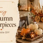 28 Easy Autumn Centerpieces For Table DIY