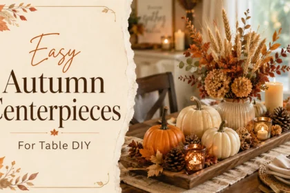 28 Easy Autumn Centerpieces For Table DIY