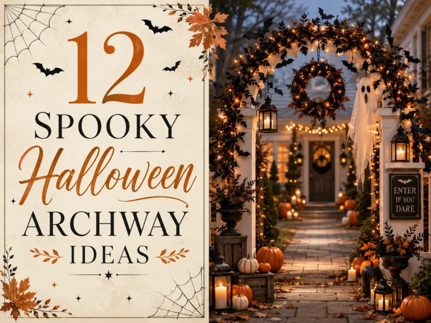 12 Spooky Halloween Archway Ideas