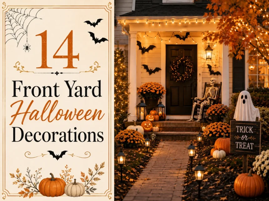 14 Front Yard Halloween Decorations