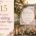 15 Dreamy Wedding Welcome Sign Ideas You’ll Love