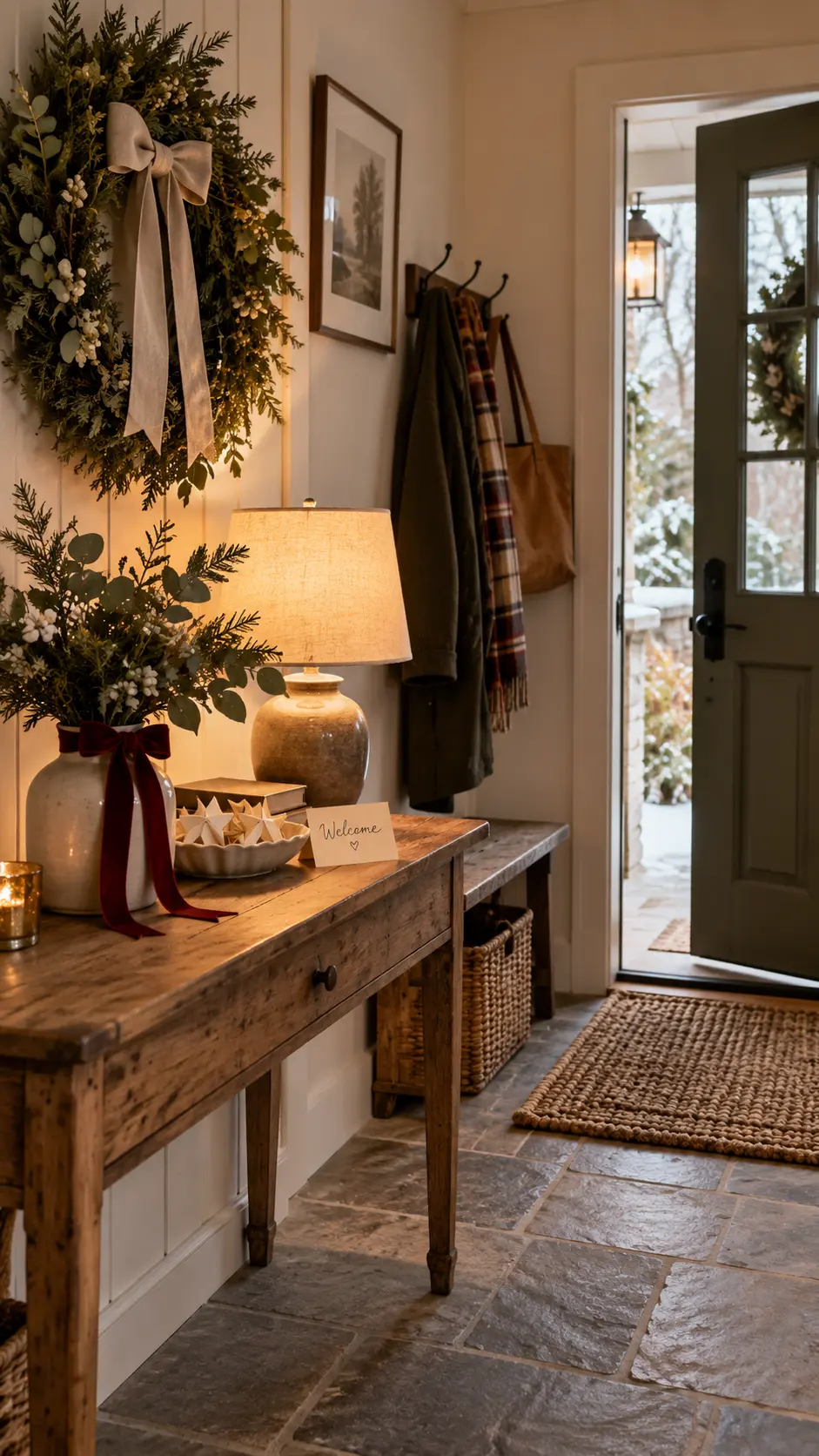 Give the Entrance a Warm Welcome