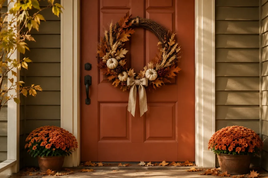 imple DIY Fall Wreaths to Elevate Your Front Door Decor