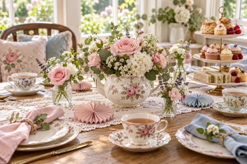DIY Tea Party Centerpieces and Table Decorations You’ll Love
